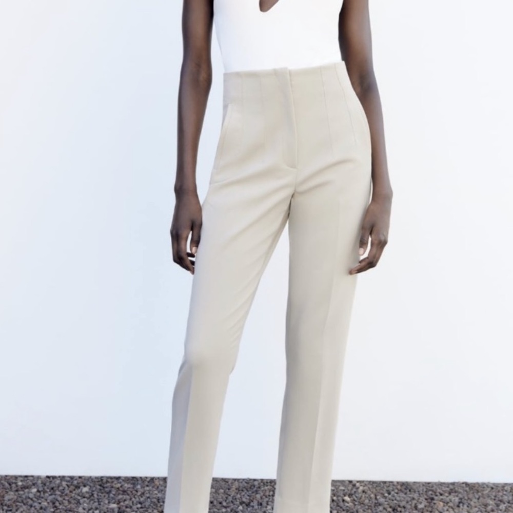 Zara Tailor High Waisted Pants